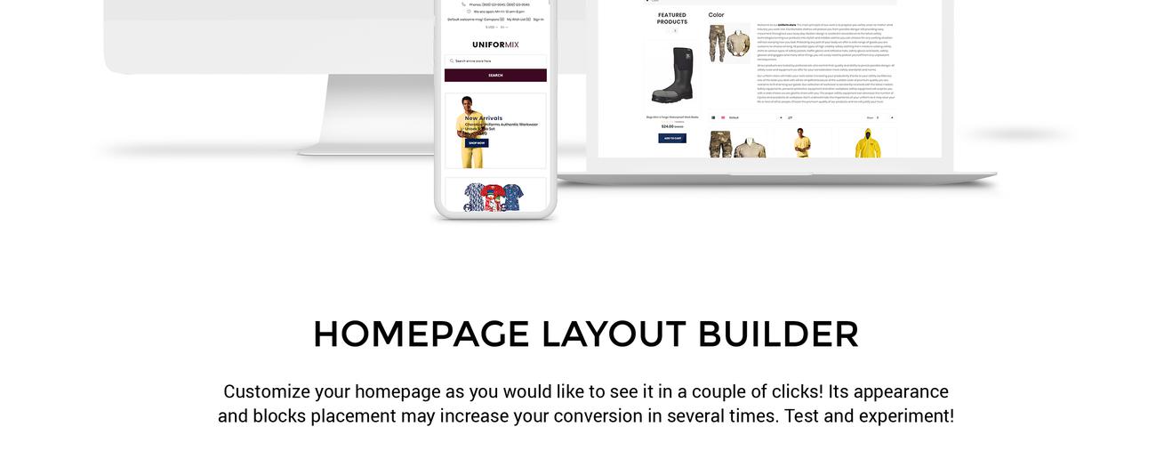 единый шаблон opencart
