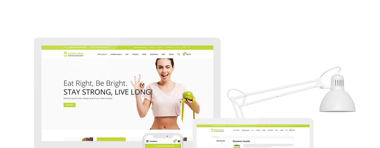 шаблон dowlerix opencart