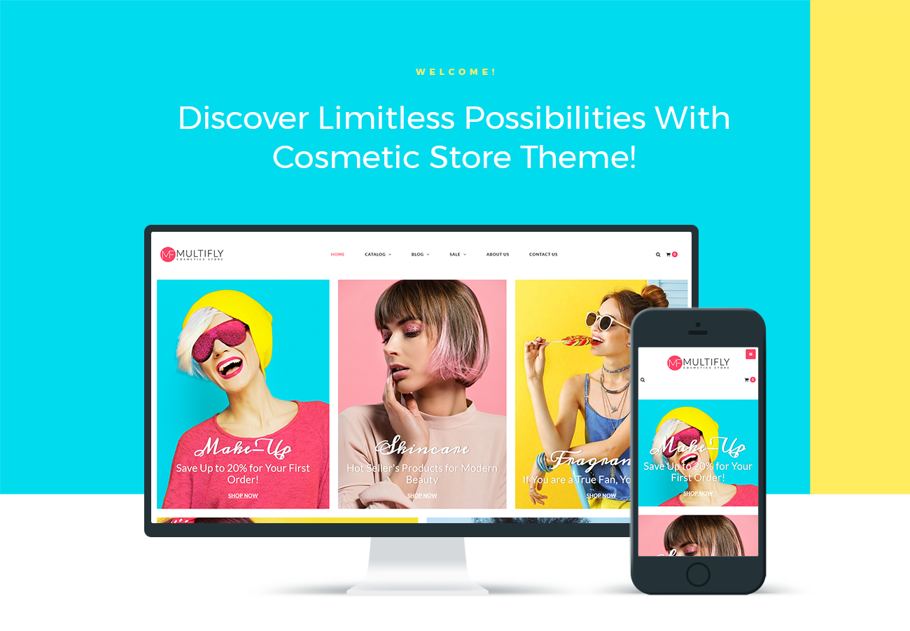 Cosmetics Store Elementor WooCommerce Theme