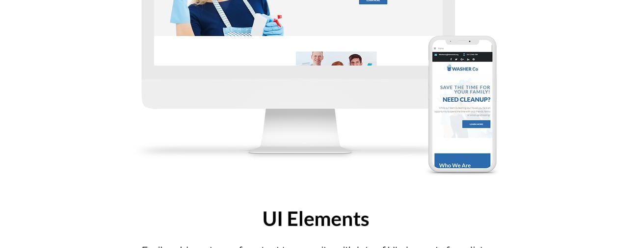 клининговые услуги шаблон joomla