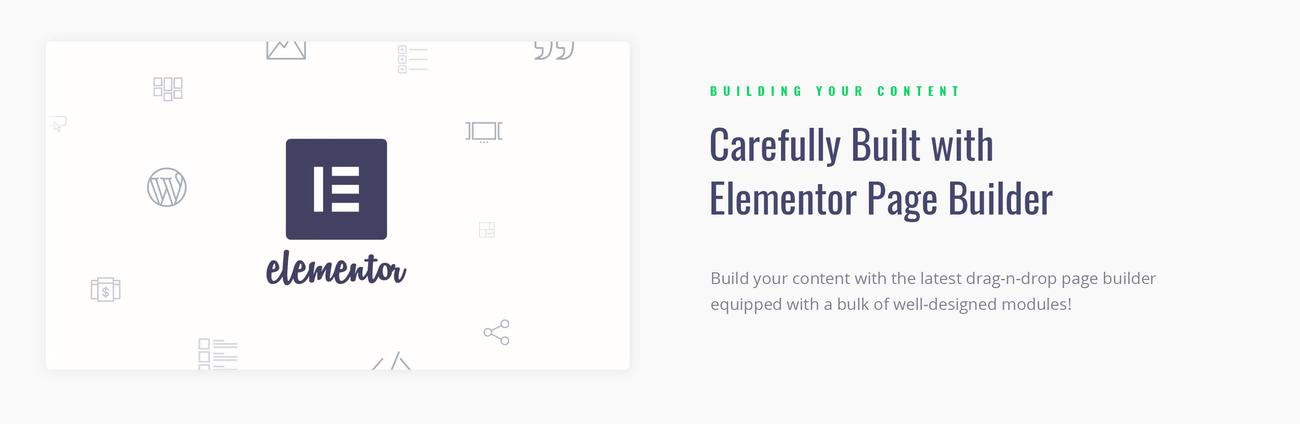 доставка еды универсальная минимальная тема wordpress elementor