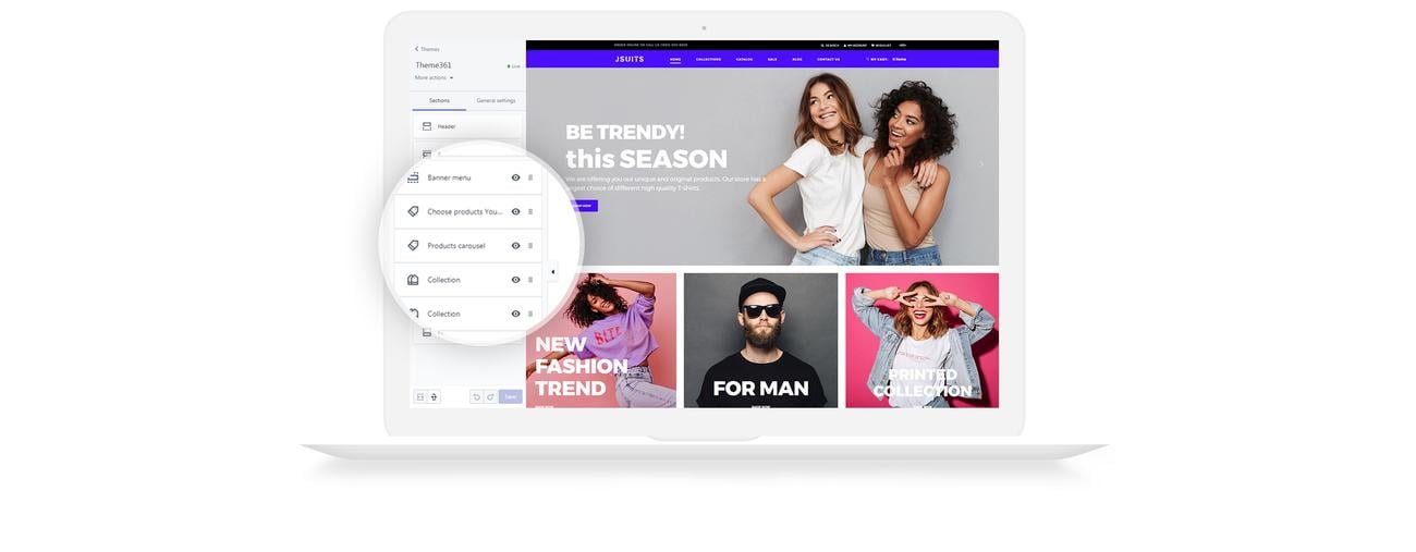 одежда мультивалютная fancy shopify тема
