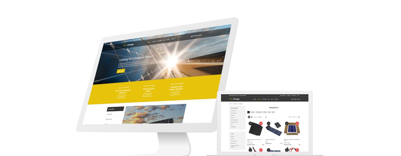 индустриальная многоязычная футуристическая тема shopify