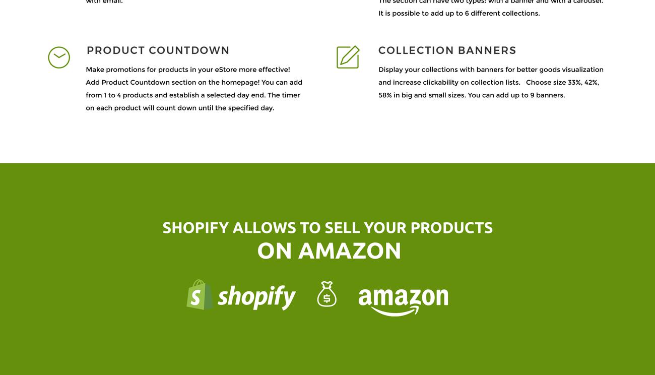 напитки и напитки чистый shopify тема