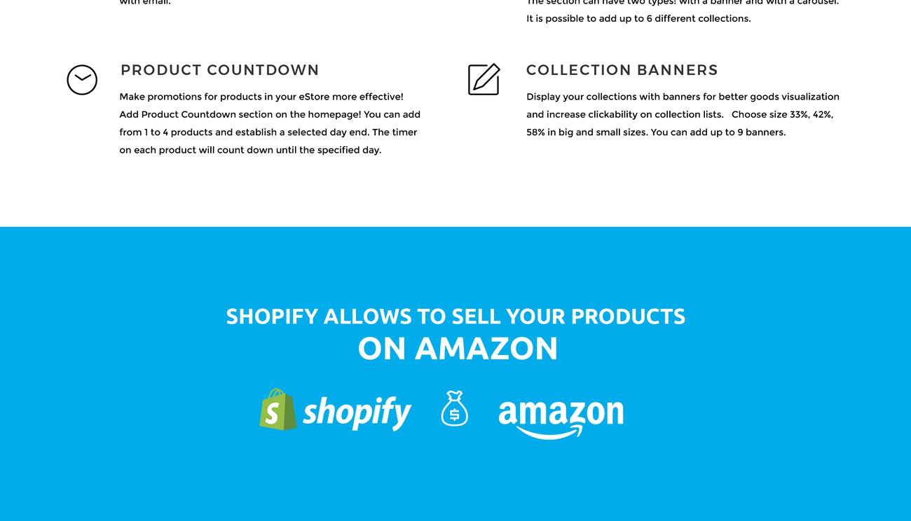 используйте чистую тему shopify