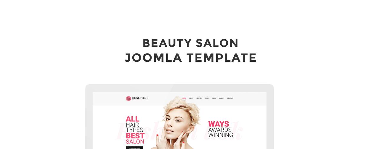 салон красоты parallax сложный шаблон joomla