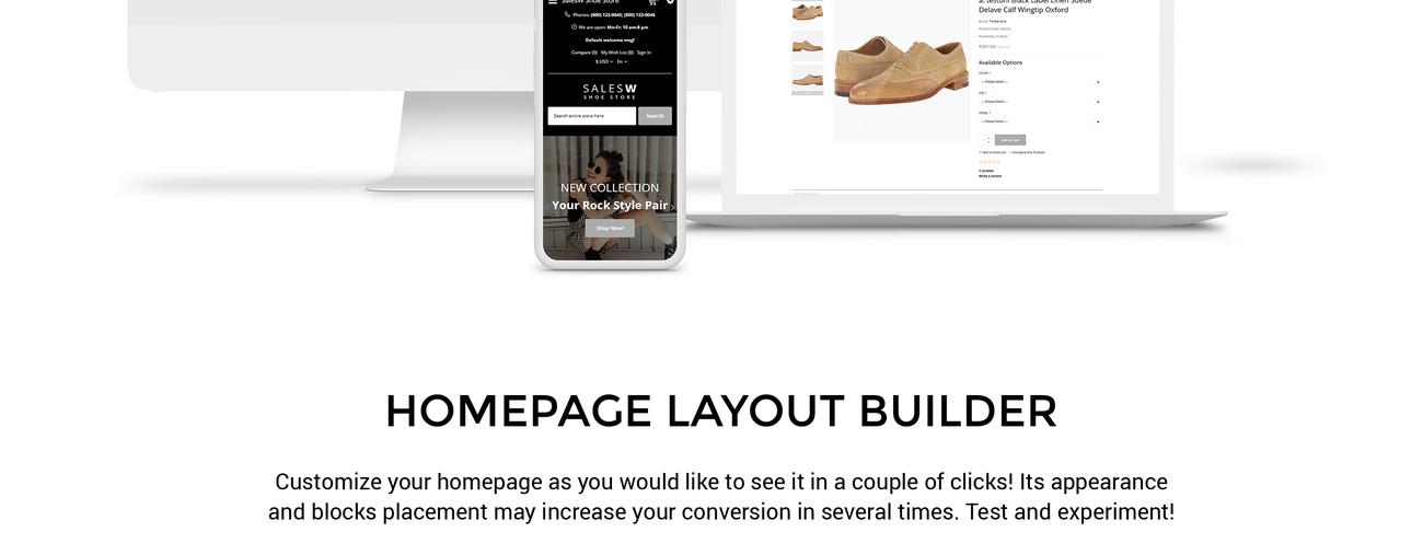 обувь отзывчивый практичный шаблон opencart