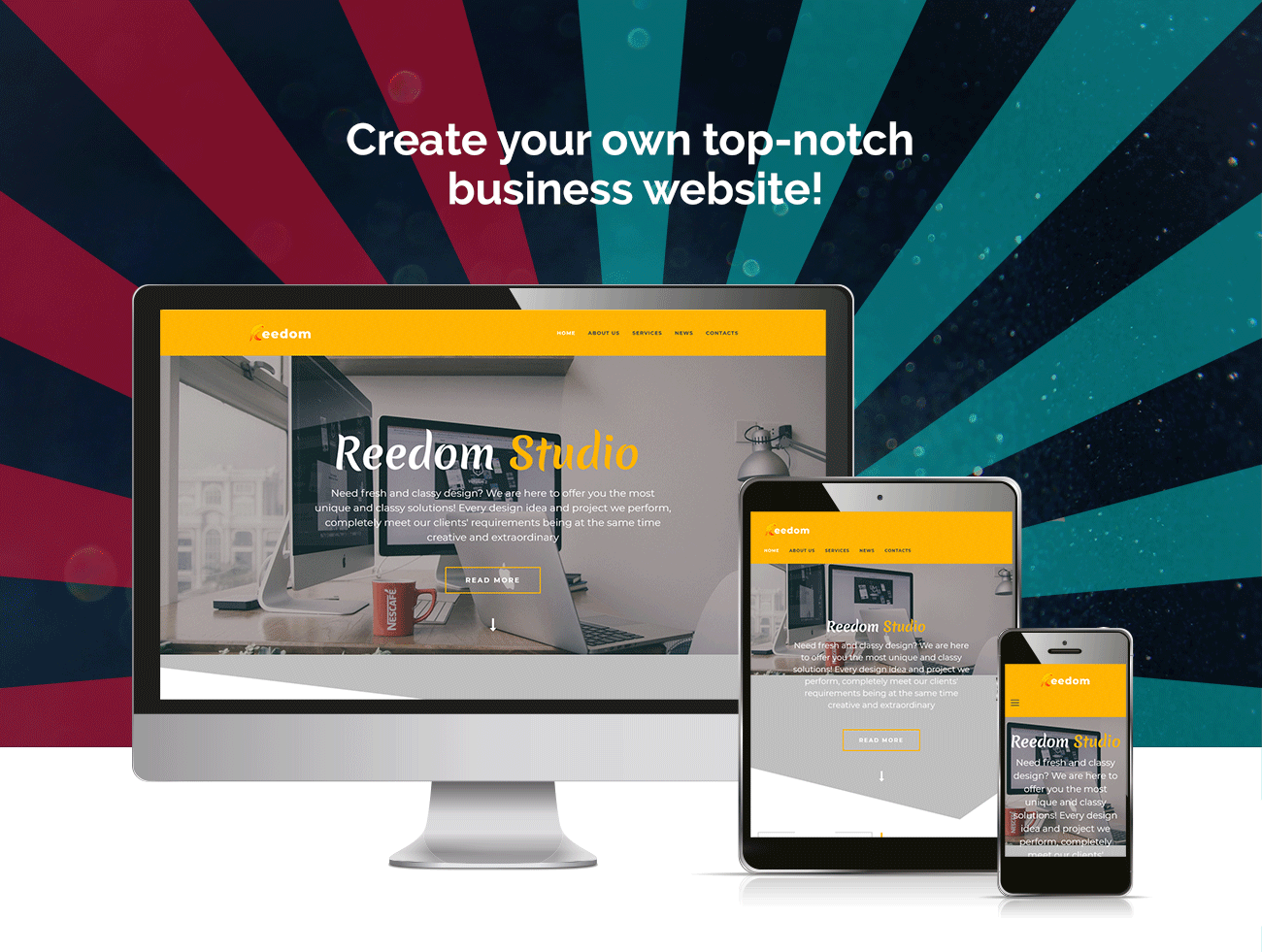 студия веб-дизайна multipurpose minimal wordpress elementor theme