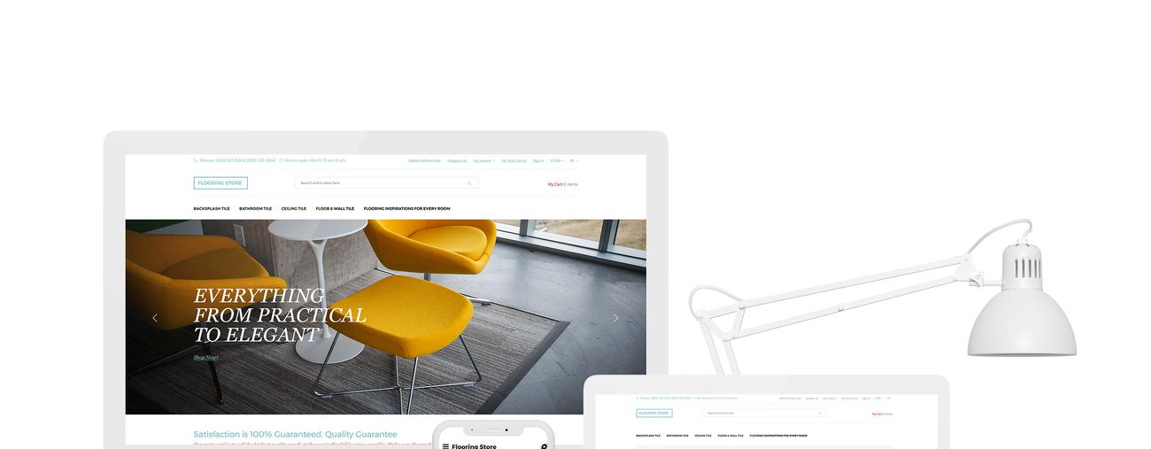 используйте шаблон opencart