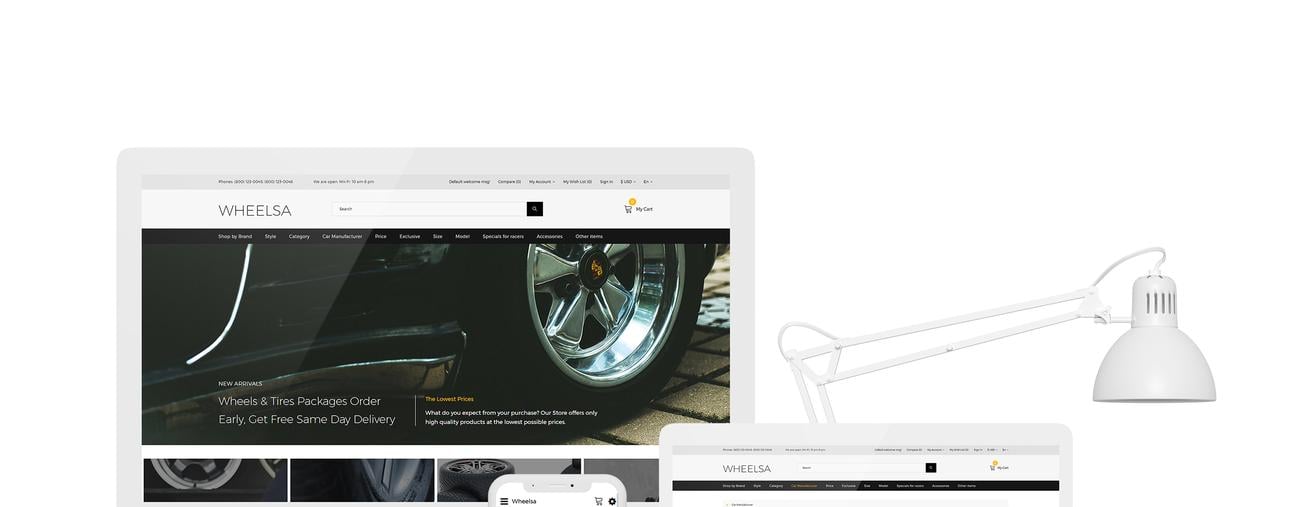 используйте чистый шаблон opencart