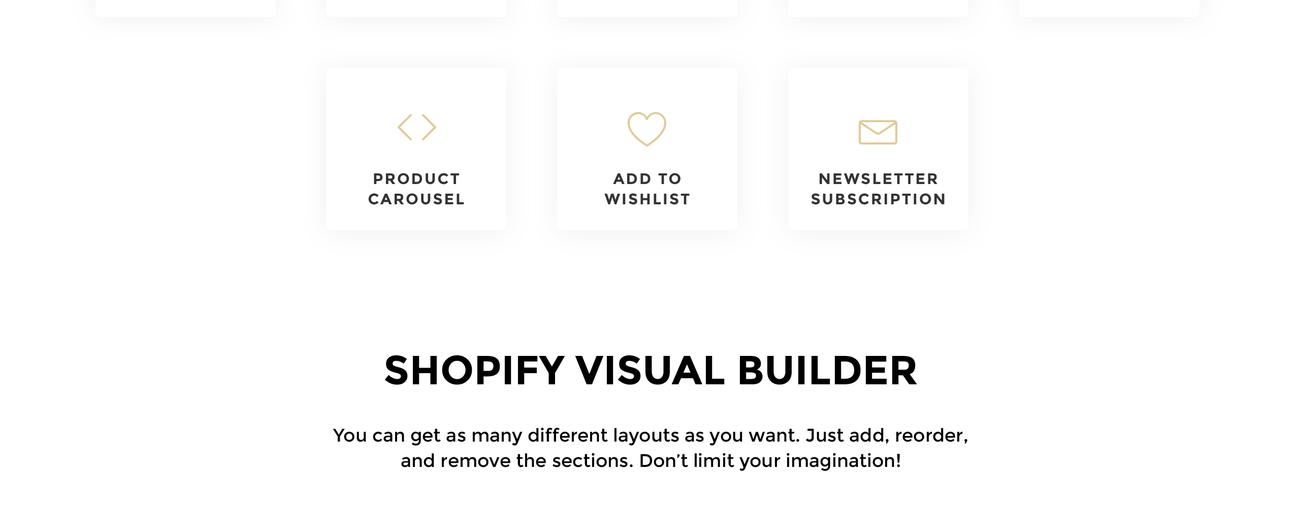 модная многостраничная элегантная тема shopify