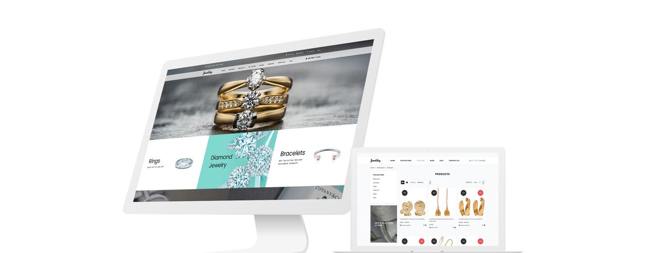 аксессуары элегантная тема shopify