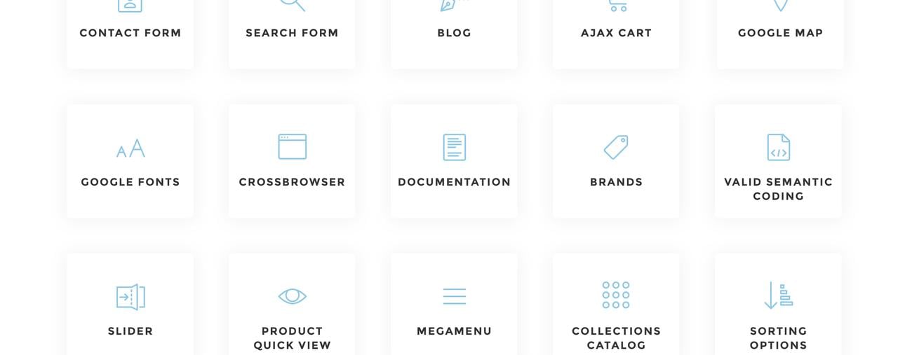 art clean creative shopify тема