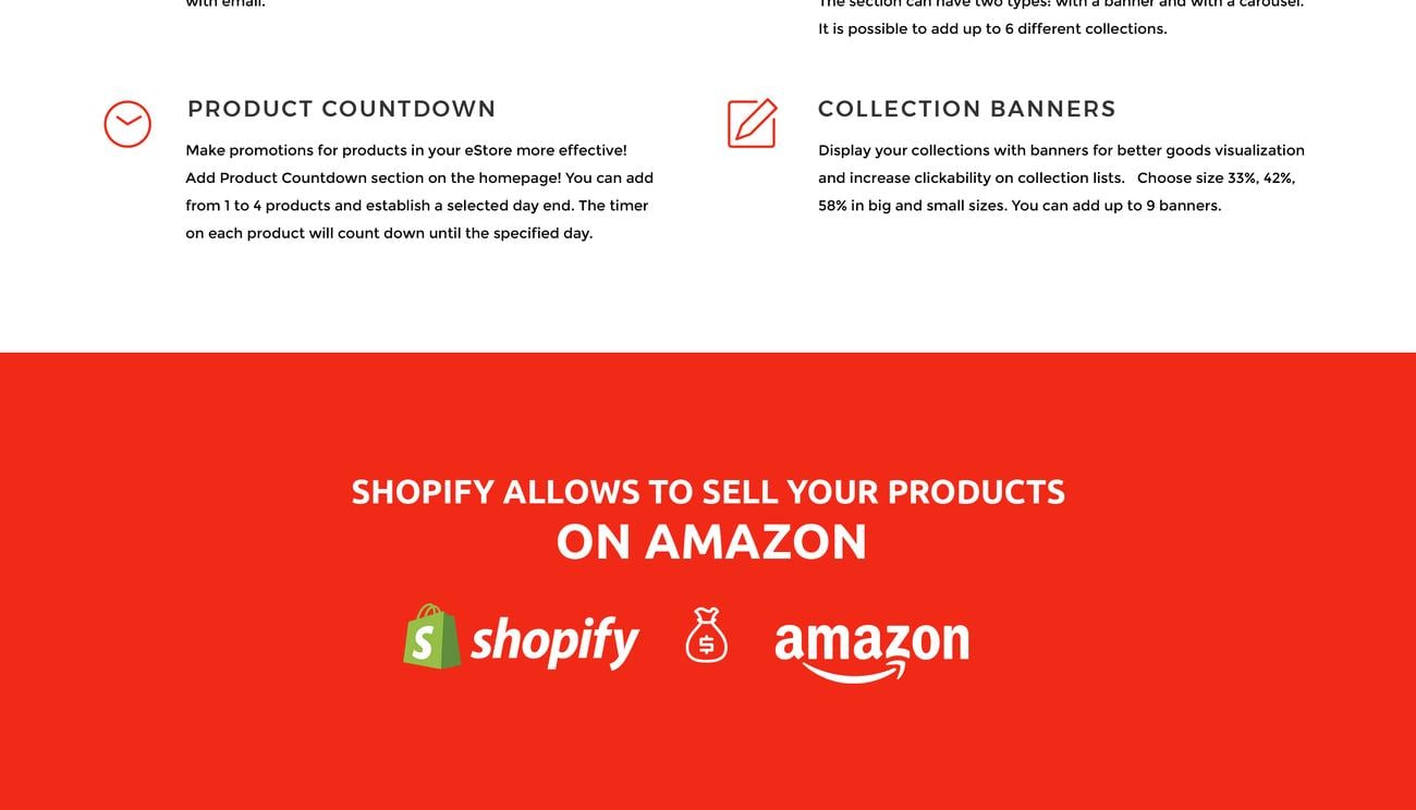 продовольственный магазин креативная тема shopify