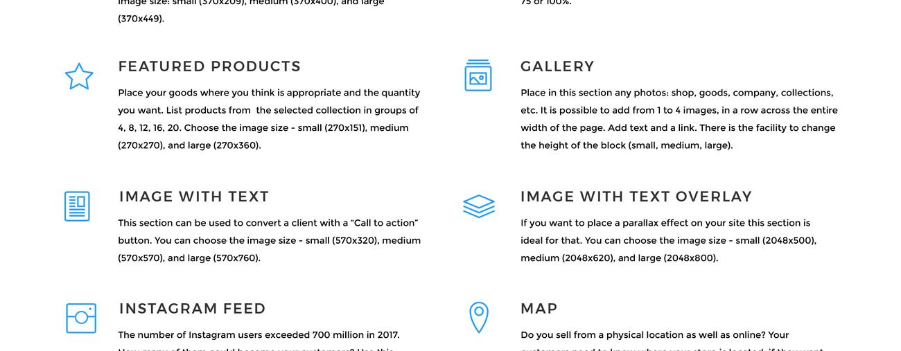 ресторан морепродуктов яркая тема shopify