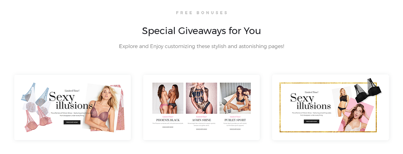 lingerie ecommerce modern elementor woocommerce theme