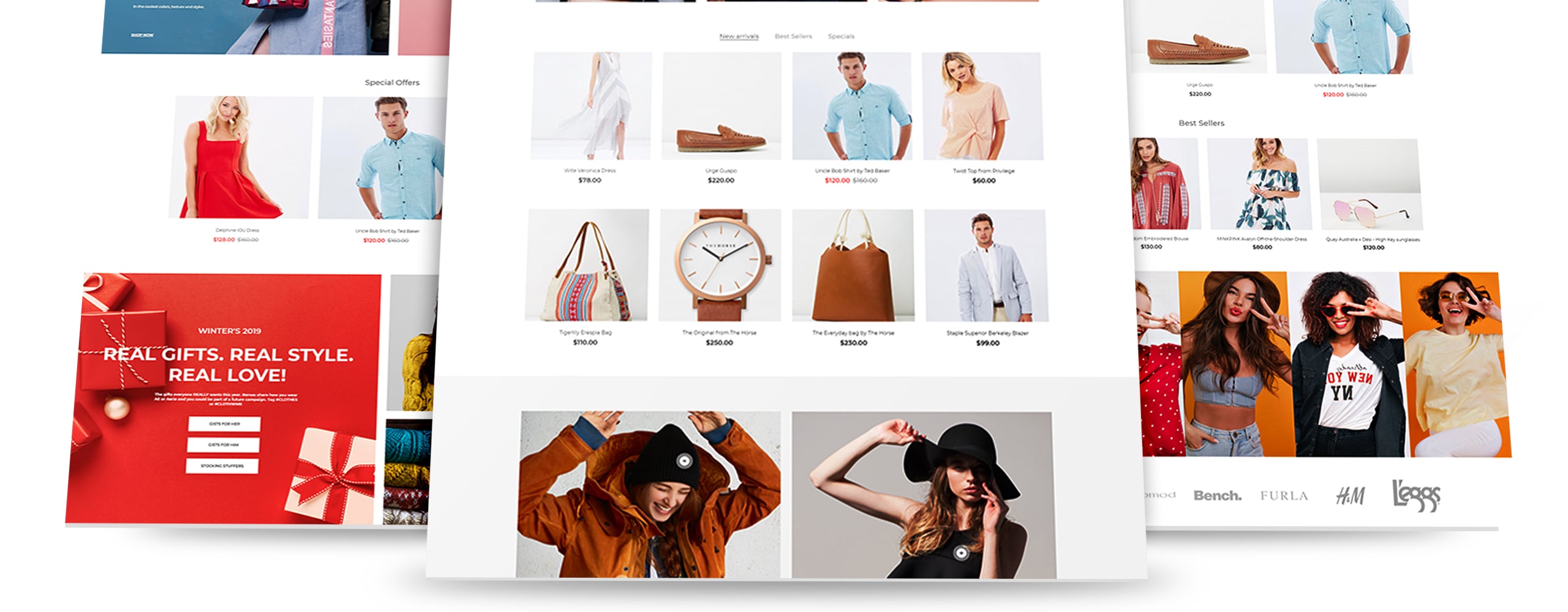 брендовый магазин одежды clean bootstrap ecommerce prestashop theme