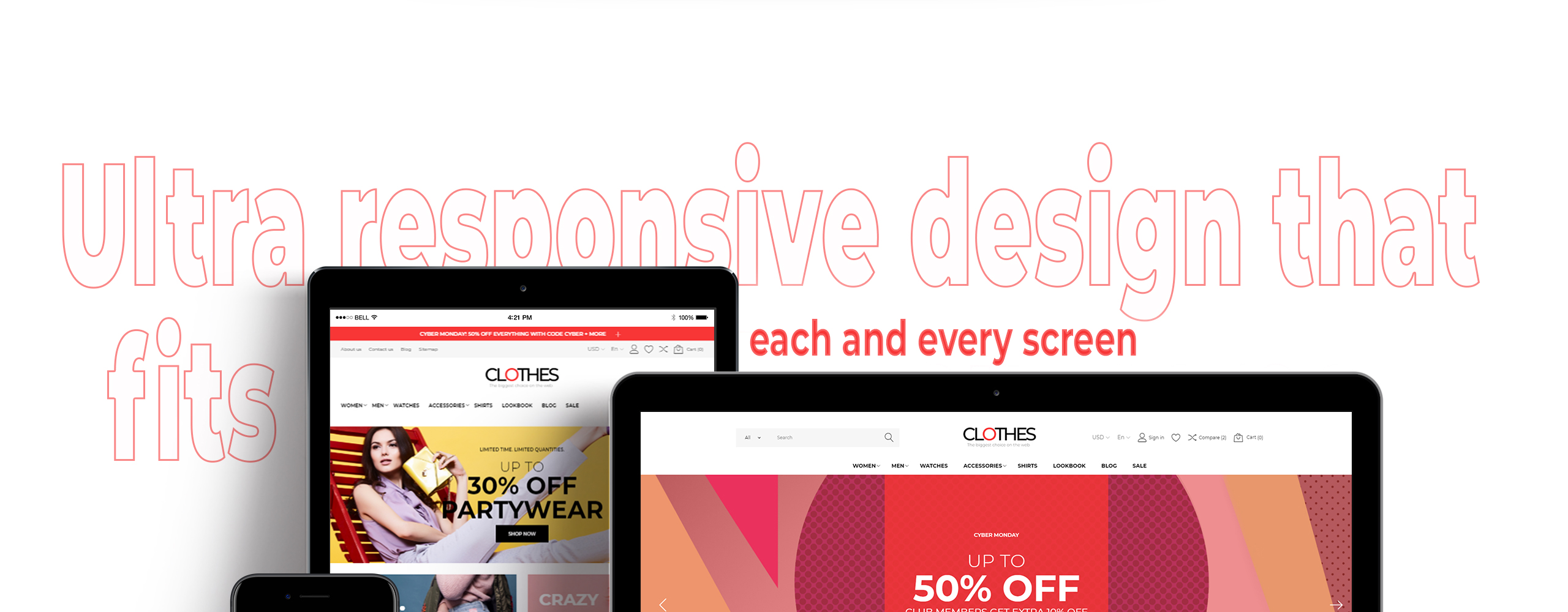 брендовый магазин одежды clean bootstrap ecommerce prestashop theme