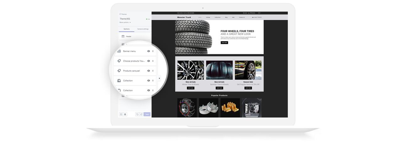 автозапчасти clean shopify тема