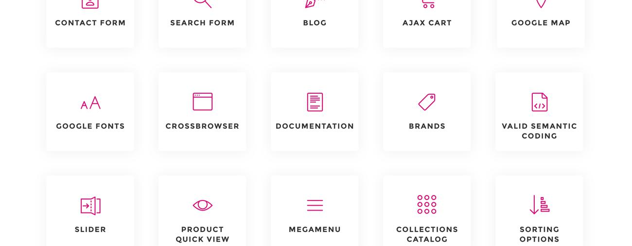 commerce clean shopify тема