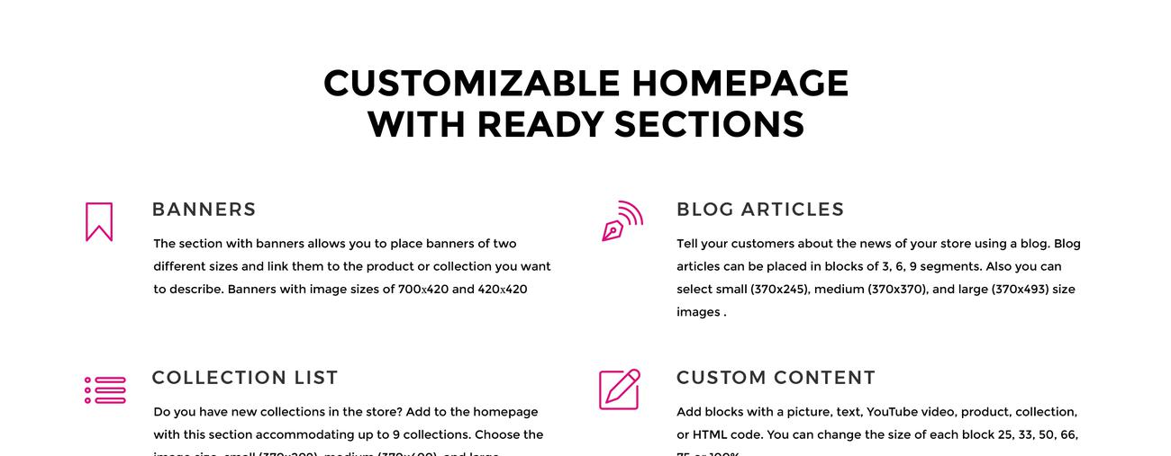 commerce clean shopify тема
