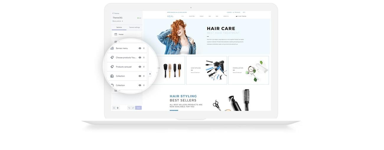 commerce modern shopify theme