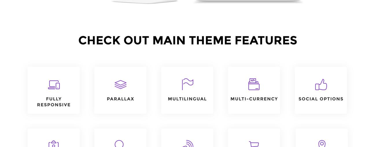 типография многостраничная современная тема shopify