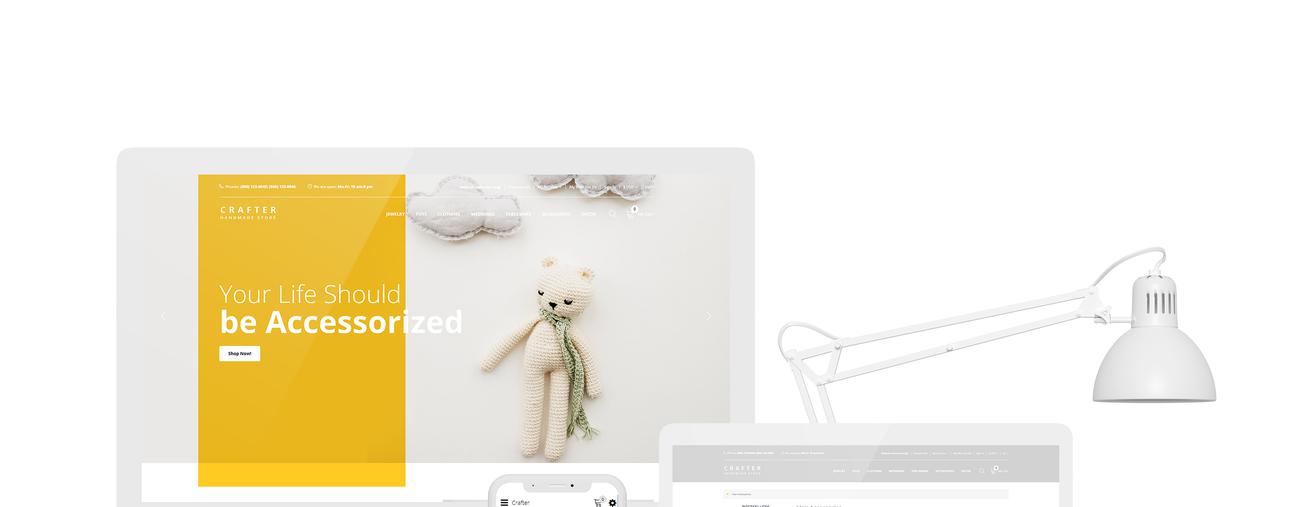 подарки многостраничный творческий шаблон opencart