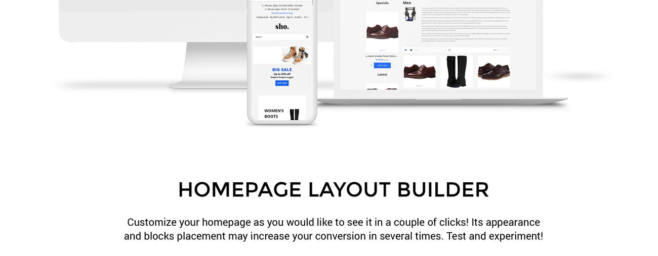 commerce clean opencart шаблон