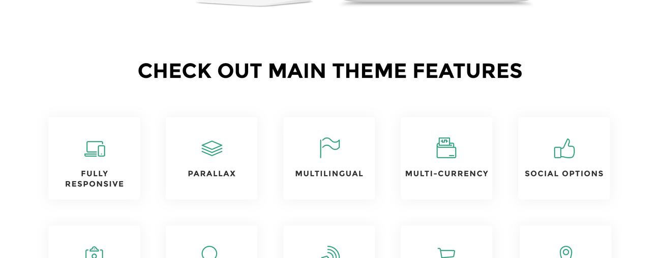 магазин косметики многостраничная современная тема shopify