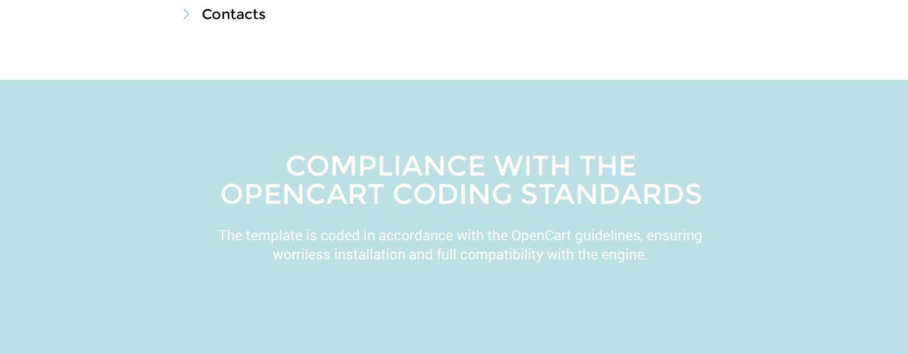 одежда многостраничный современный шаблон opencart