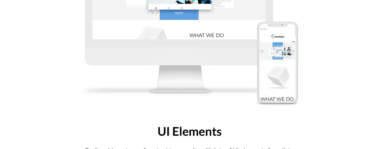 студия веб-разработки clean joomla template