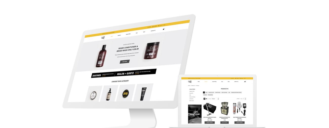 используйте современную тему shopify