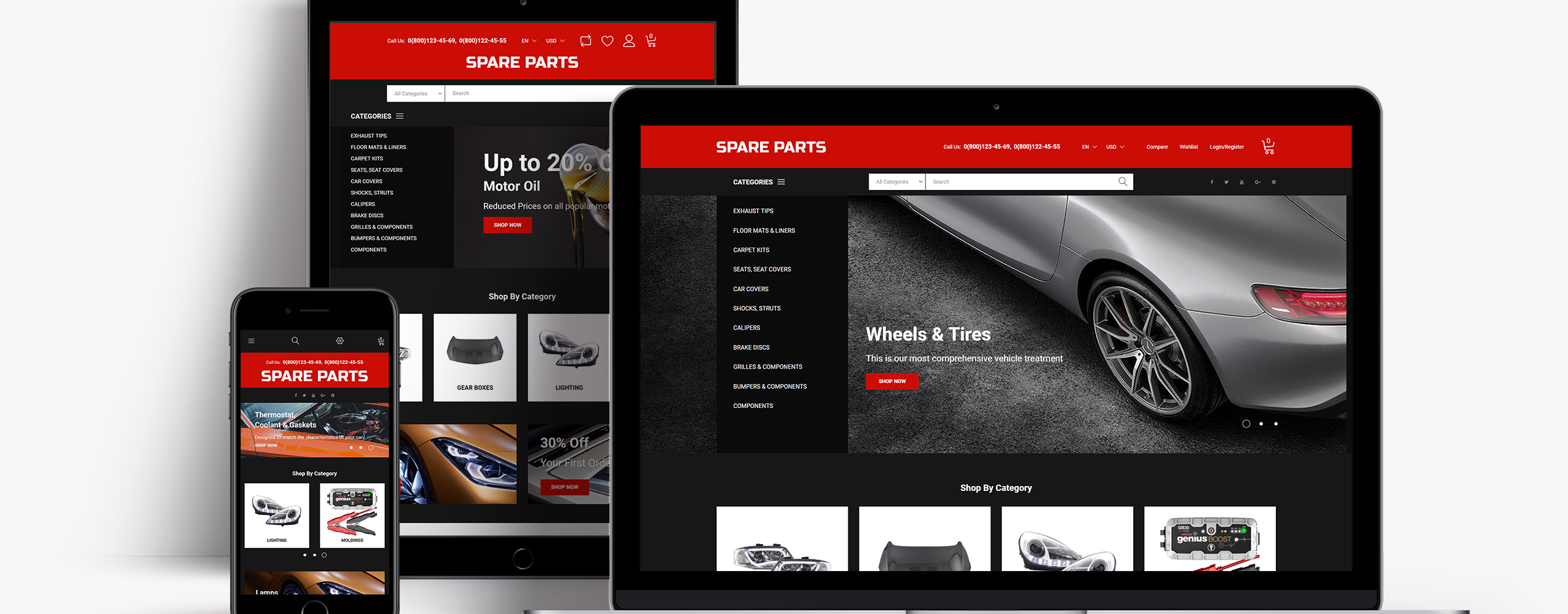 автомобильные запасные части clean bootstrap ecommerce prestashop theme