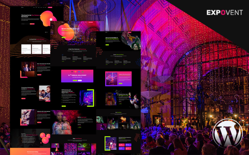 expovent wordpress тема