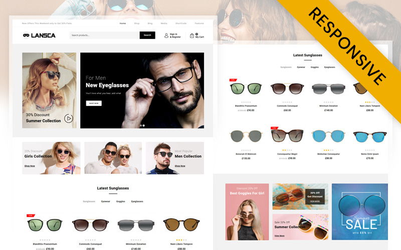 многоцелевая тема woocommerce