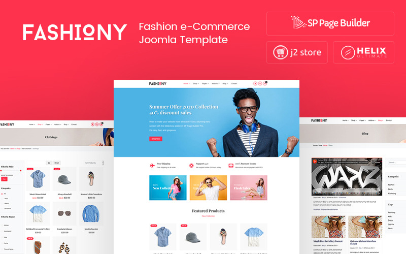 мода j2store ecommerce joomla шаблон