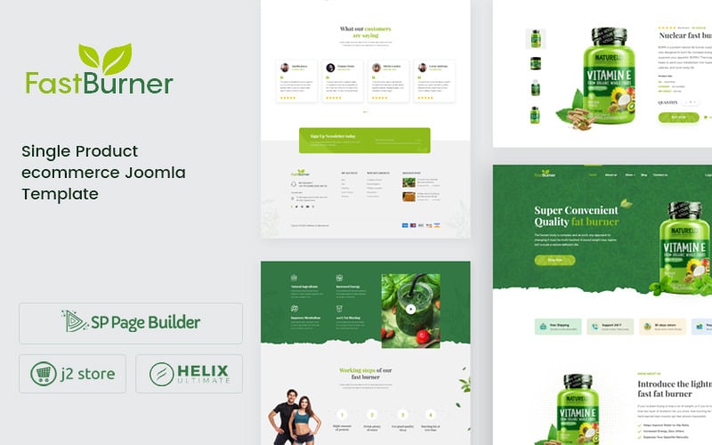пищевая добавка ecommerce joomla шаблон