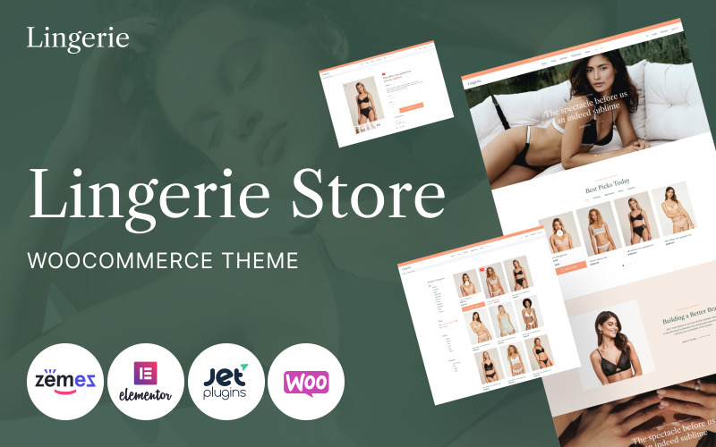 нижнее белье woocommerce тема