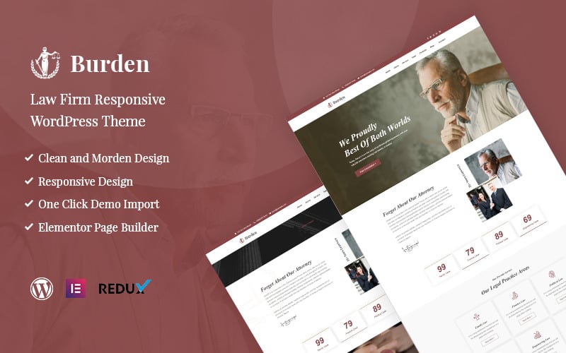 Law Firm Responsive WordPress Theme