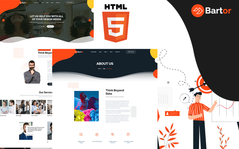 Creative Portfolio Website Template