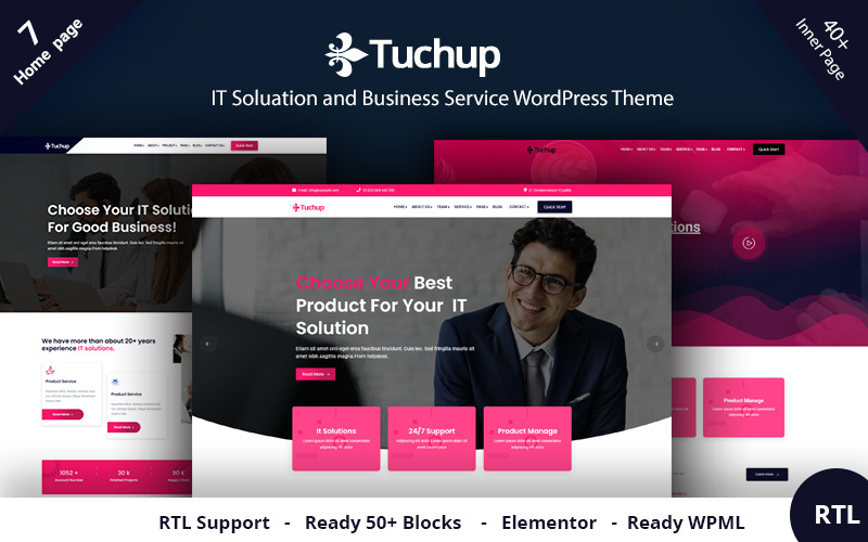 it решение сервис и бизнес тема wordpress