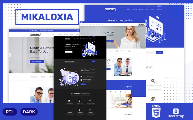 Multipurpose Business Landing Page Template
