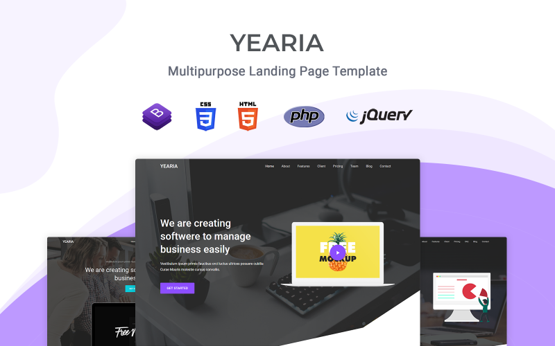Responsive Landing Page Template