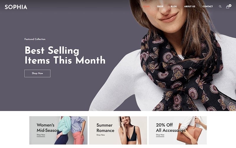 Fashion WordPress WooCommerce Theme