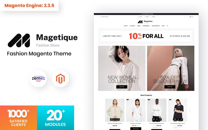 Fashion Store Magento Theme