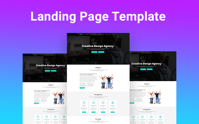 Responsive Landing Page Template