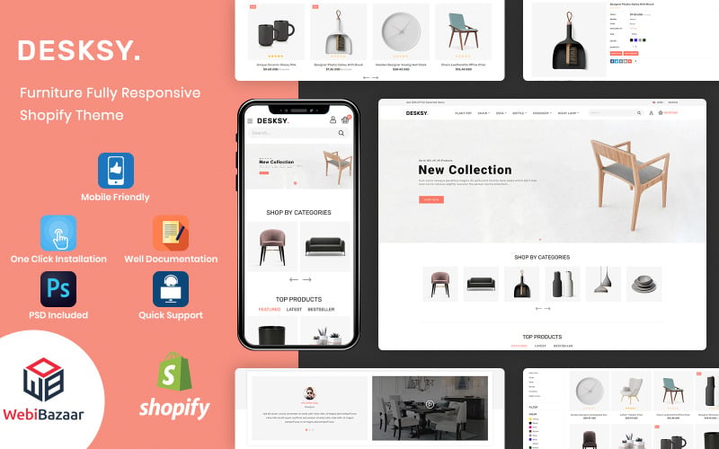 Modern Furniture Responsive Shopify Theme