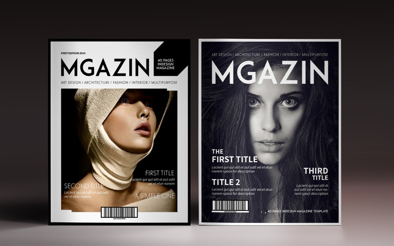 Download Magazine Template "Design Magazine Template" / Design Magazine Template - Magazine Template на тему графика magazine,brochure,booklet,newsletter,indesign,template,porfolio,multipurpose,fashion,style,lifestyle,people,photo,photography,editorial,design,text,titles,index,content