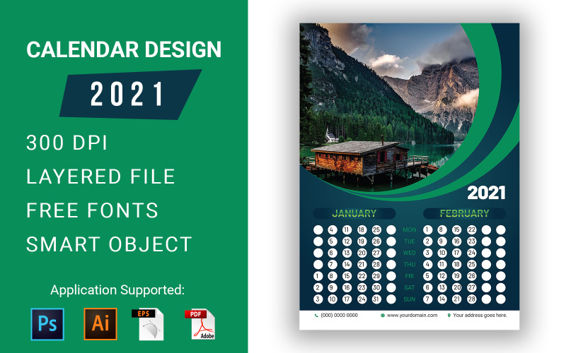 Download Planner "6 Pages Wall Calendar 2021 Design Template Planner" / 6 Pages Wall Calendar 2021 Design Template Planner - Planner на тему графика annual,planner,template,april,august,background,business,calendar template design,calender,date,day,december,design,diary,element,european,event,february,graphic,holiday